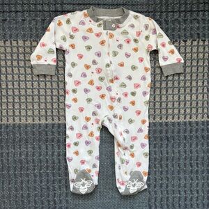 Burt’s Bees Baby Pajamas Candy Hearts